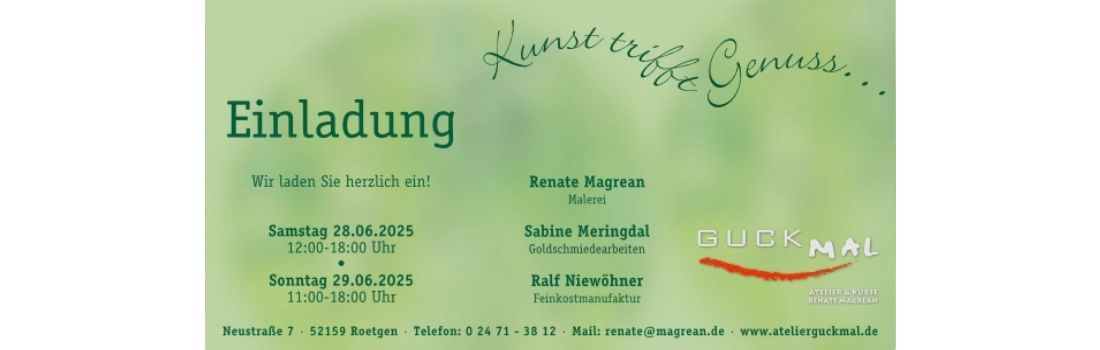 Renate Magrean Ausstellungen aktuell